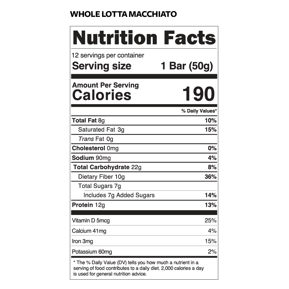 TRUBAR Whole Lotta Macchiato