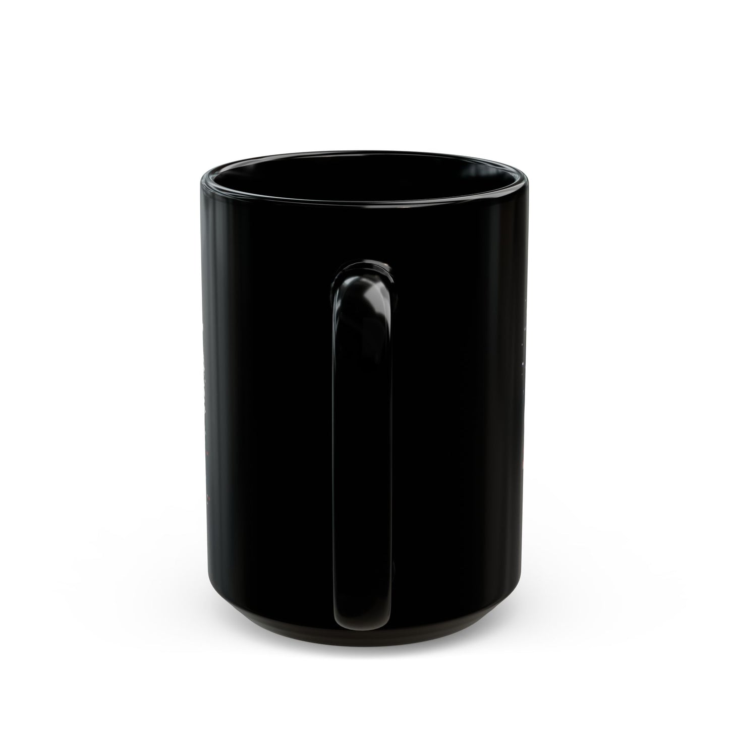 Frontier Nutrition American Flag Logo Black Coffee Mug (11oz/15oz)