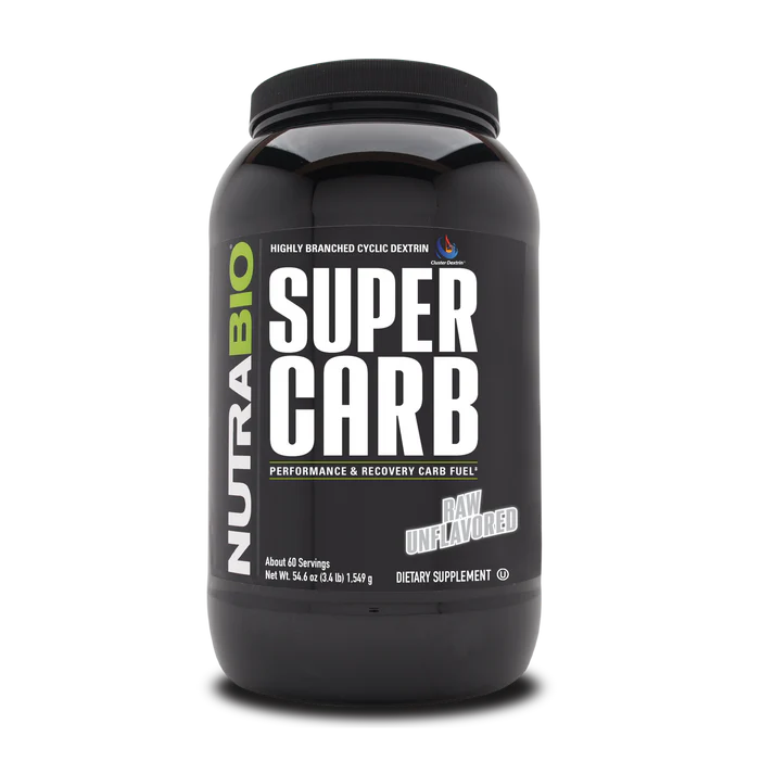 Nutrabio Super Carb unflavored 60 svg