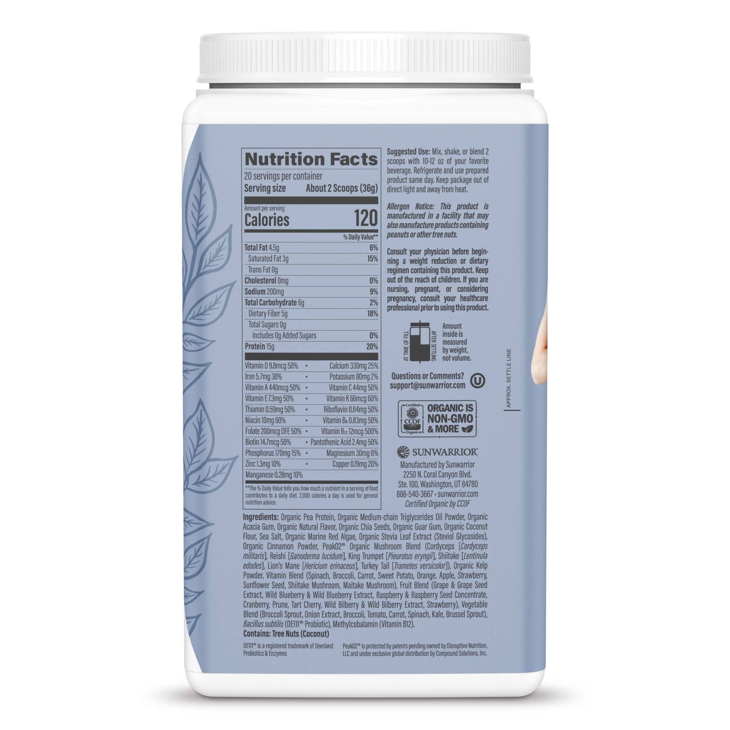 Salted Caramel Superfood Lean Meal Replacement Powder