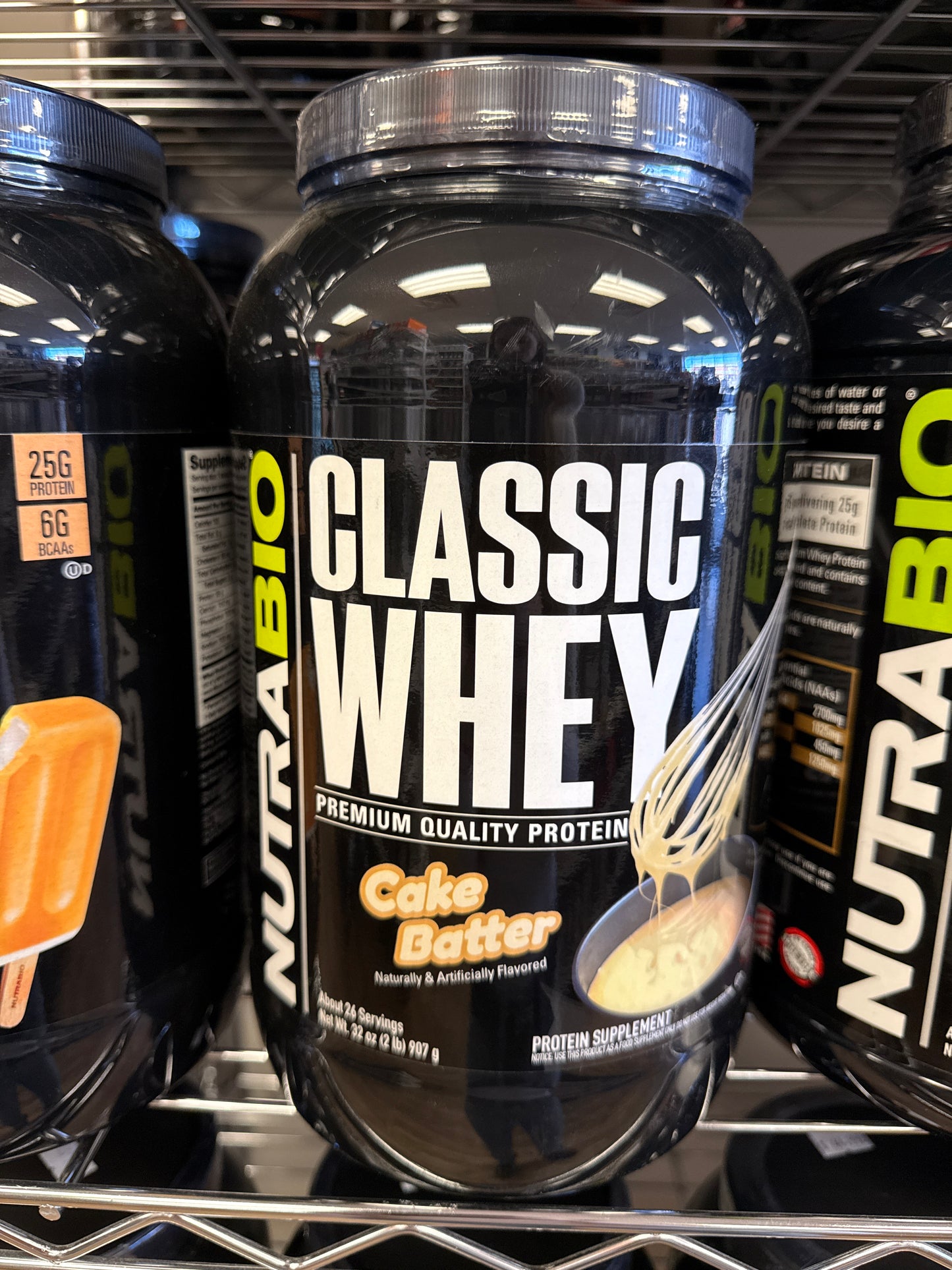 Nutrabio Classic Whey Protein Cake Batter 2lb