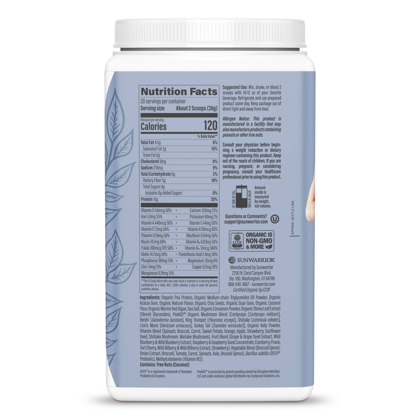 Snickerdoodle Superfood Lean Meal Replacement Powder