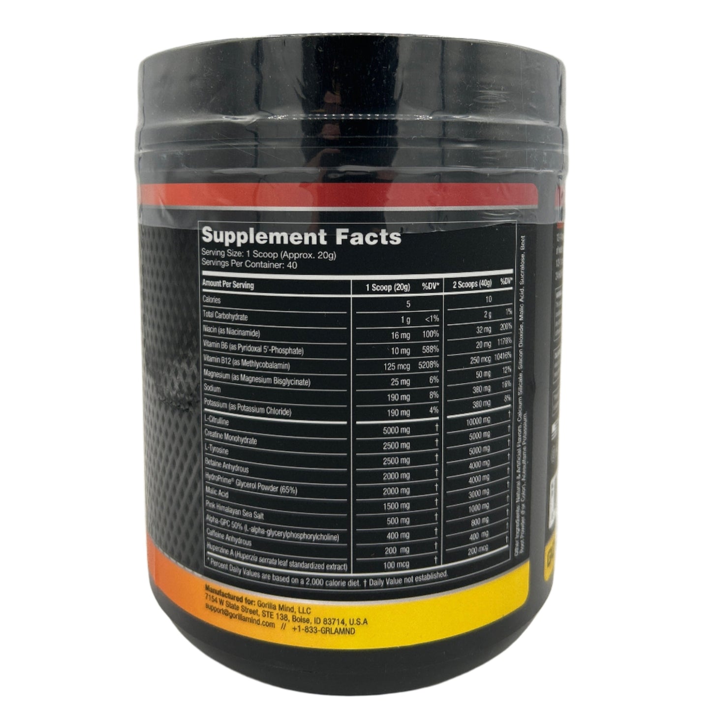 Gorilla Mode Pre Workout Bombsicle