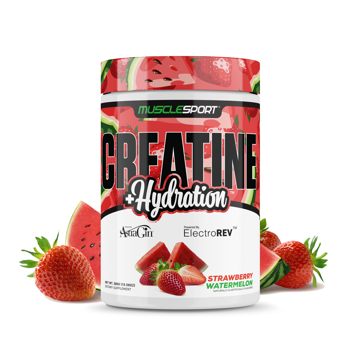 Creatine + Hydration™ 300 Grams: Strawberry Watermelon