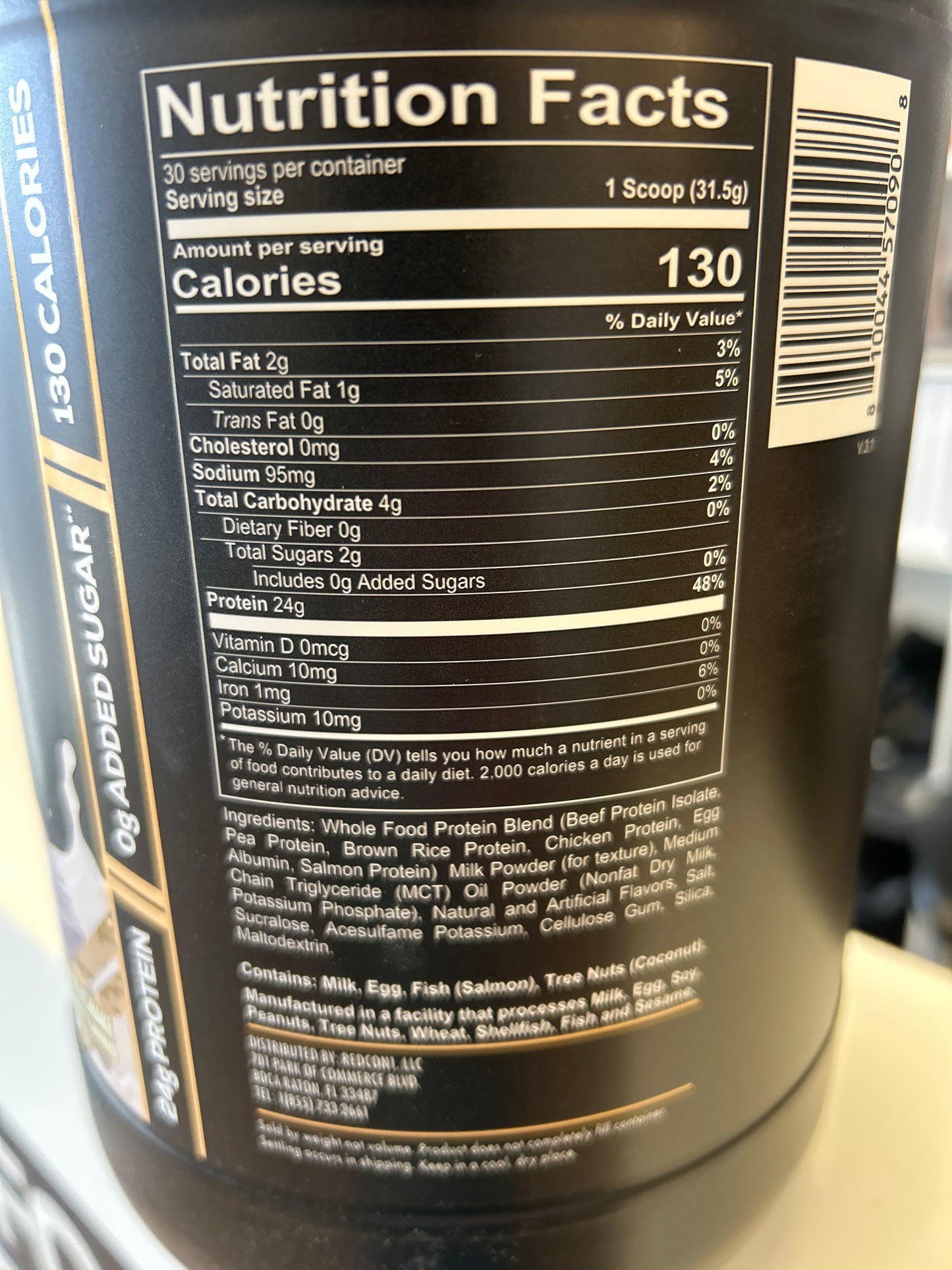 Redcon1 MRE Lite Vanilla Milkshake