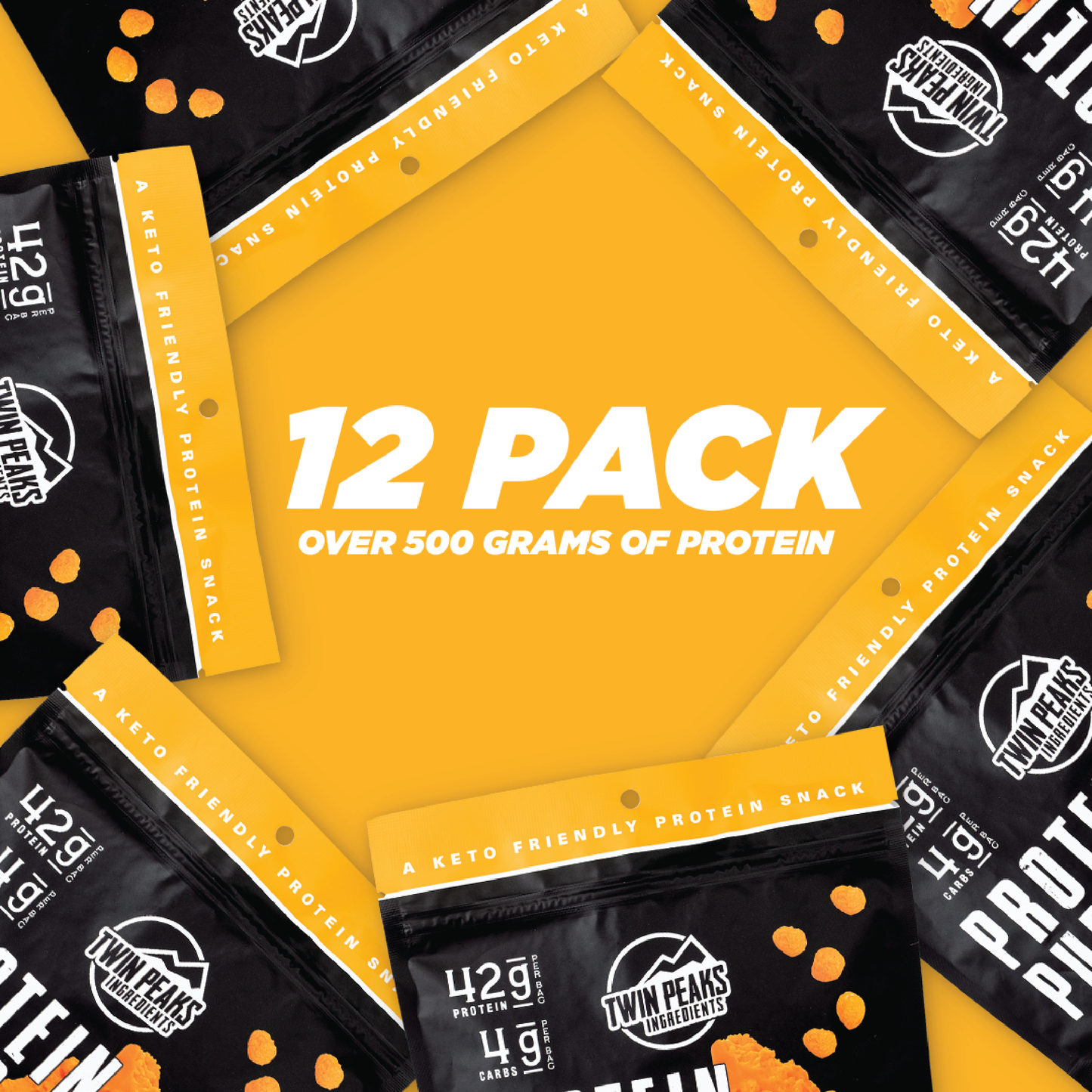 Protein Puffs - Nacho Cheese 2.1 oz (60g)