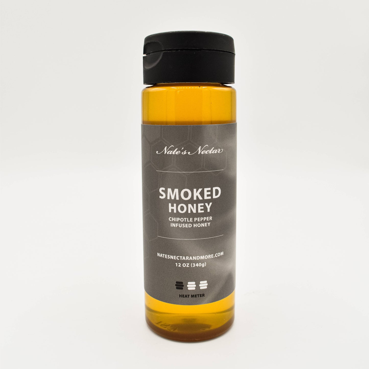 Smoked Honey, Plastic Squeeze Bottle