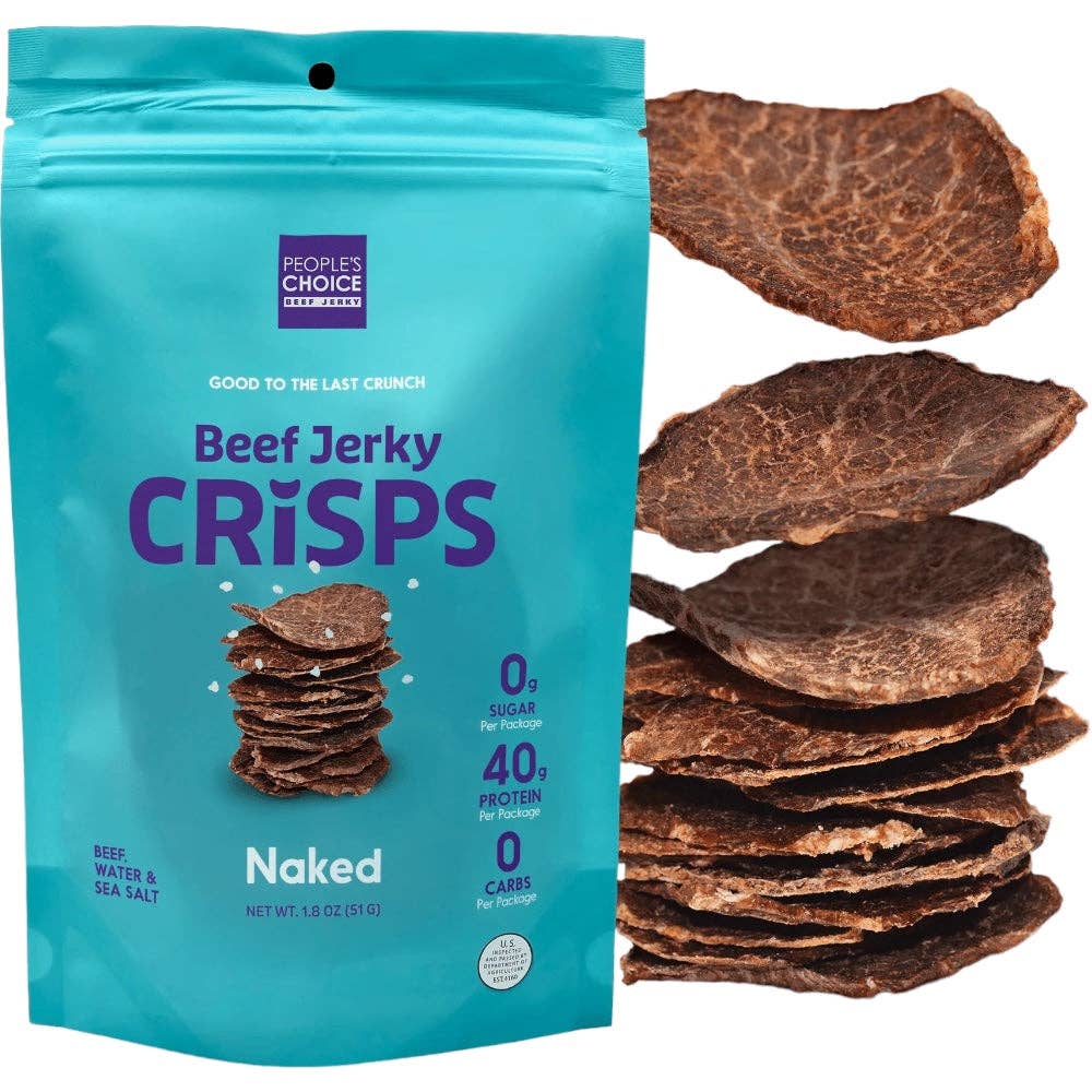People's Choice Beef Jerky Crisps 1.8 oz