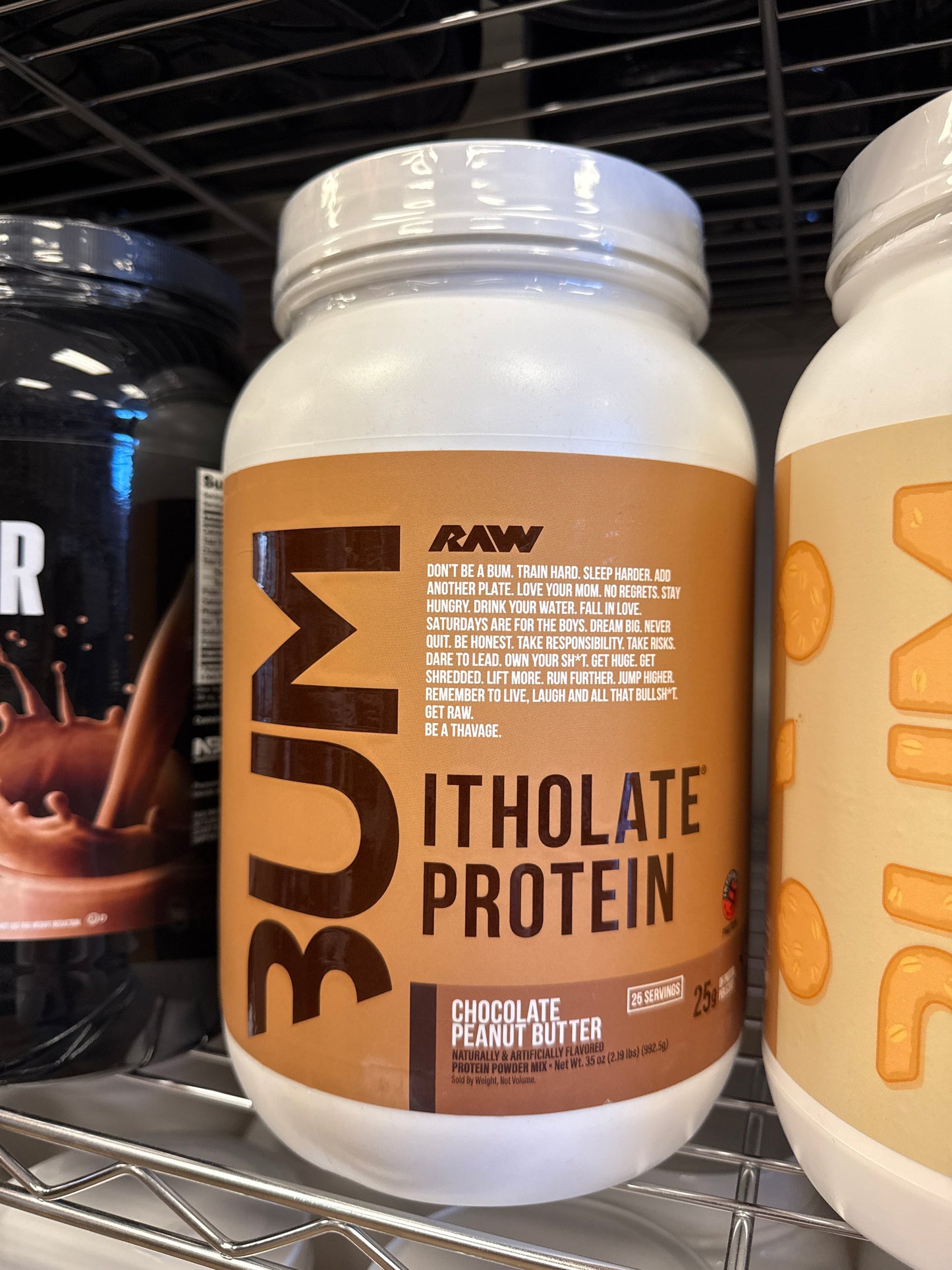 Bum Itholate Protein Chocolate Peanut Butter