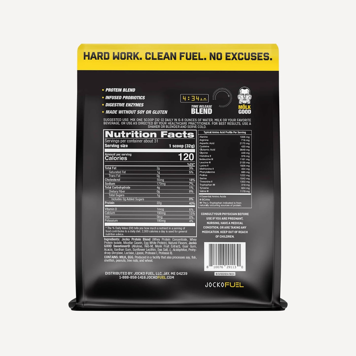 Jocko Protein Banana Cream 2.5lb
