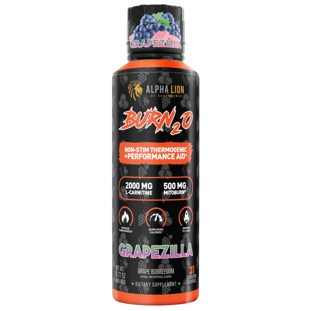 Alpha Lion Burn 2.0 Liquid Grapezilla