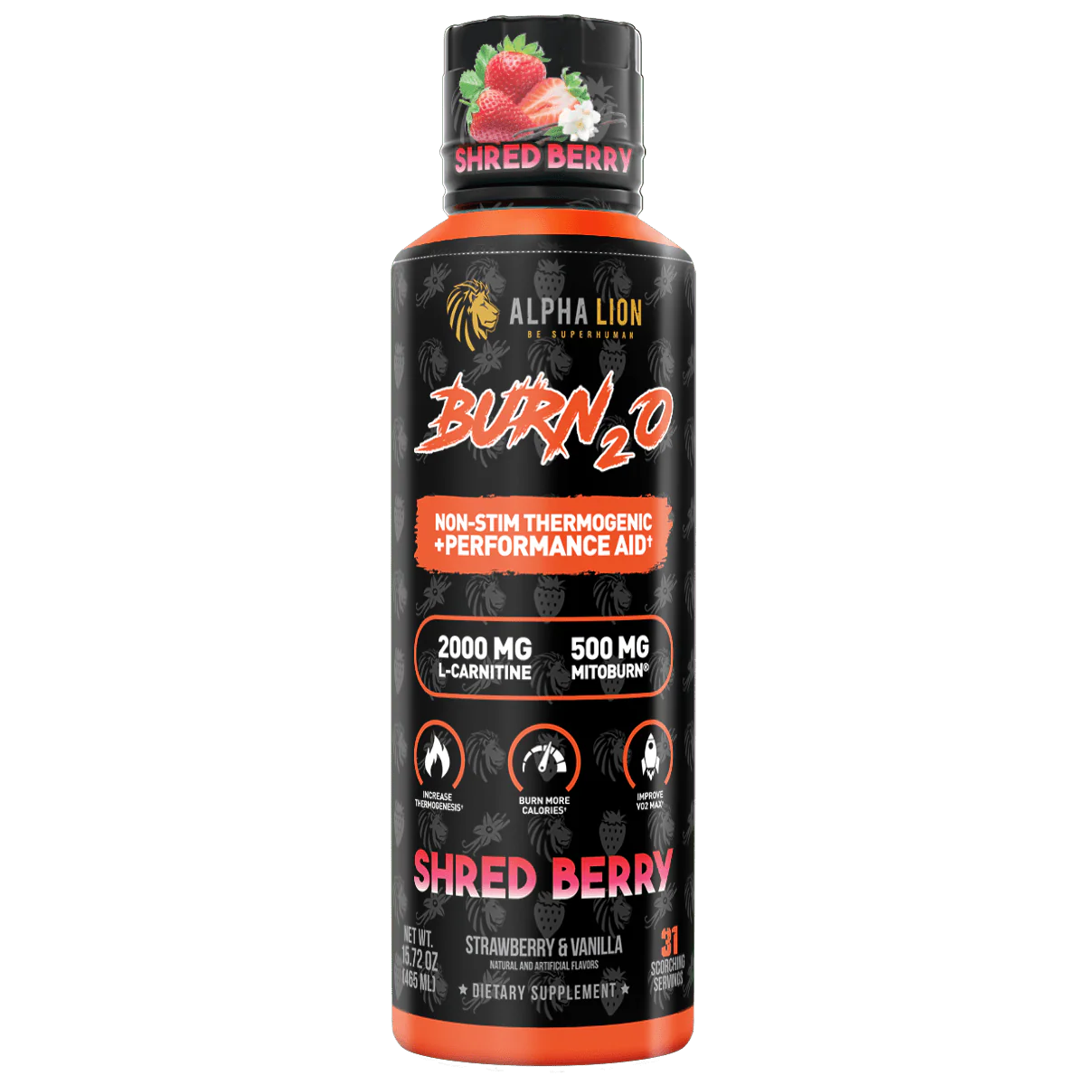 Alpha Lion Burn 2.0 Liquid Shred Berry