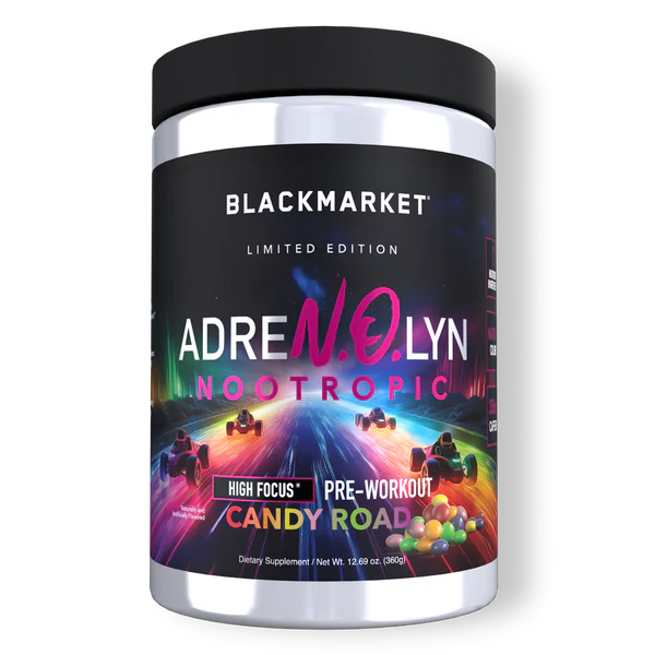 Blackmarket Adrenolyn Nootropic Pre Workout Candy Road