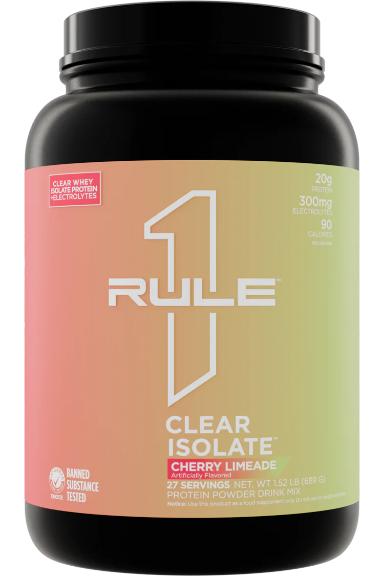 Rule 1 Clear Isolate Cherry Limeade