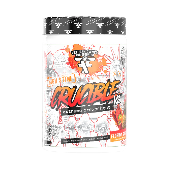 Frontline Formulations CrucibleV2 Extreme Pre Workout Florida Sunshine