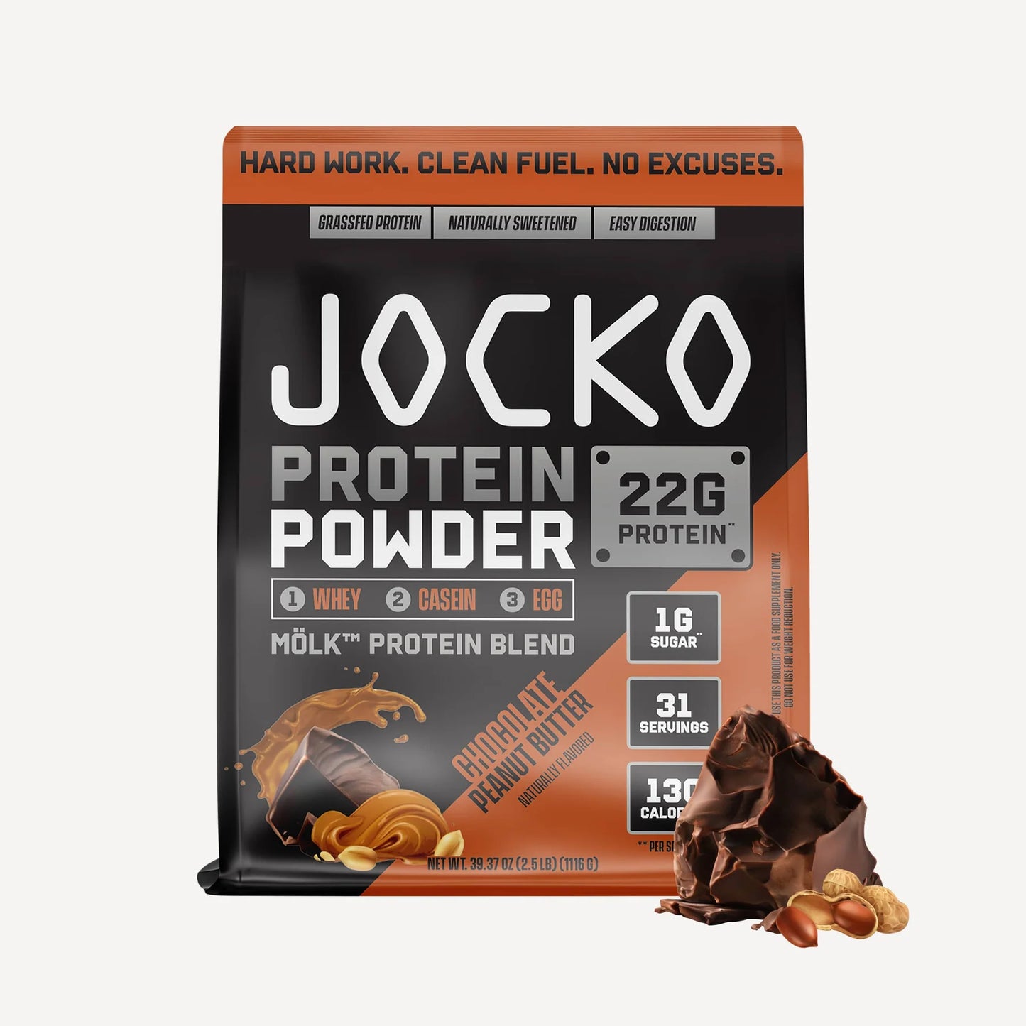 Jocko Protein Chocolate PB 2.5lb