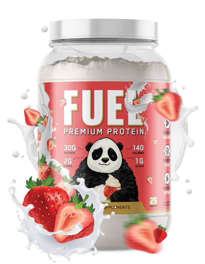 Panda Fuel Premium Protein Strawberries and Cream