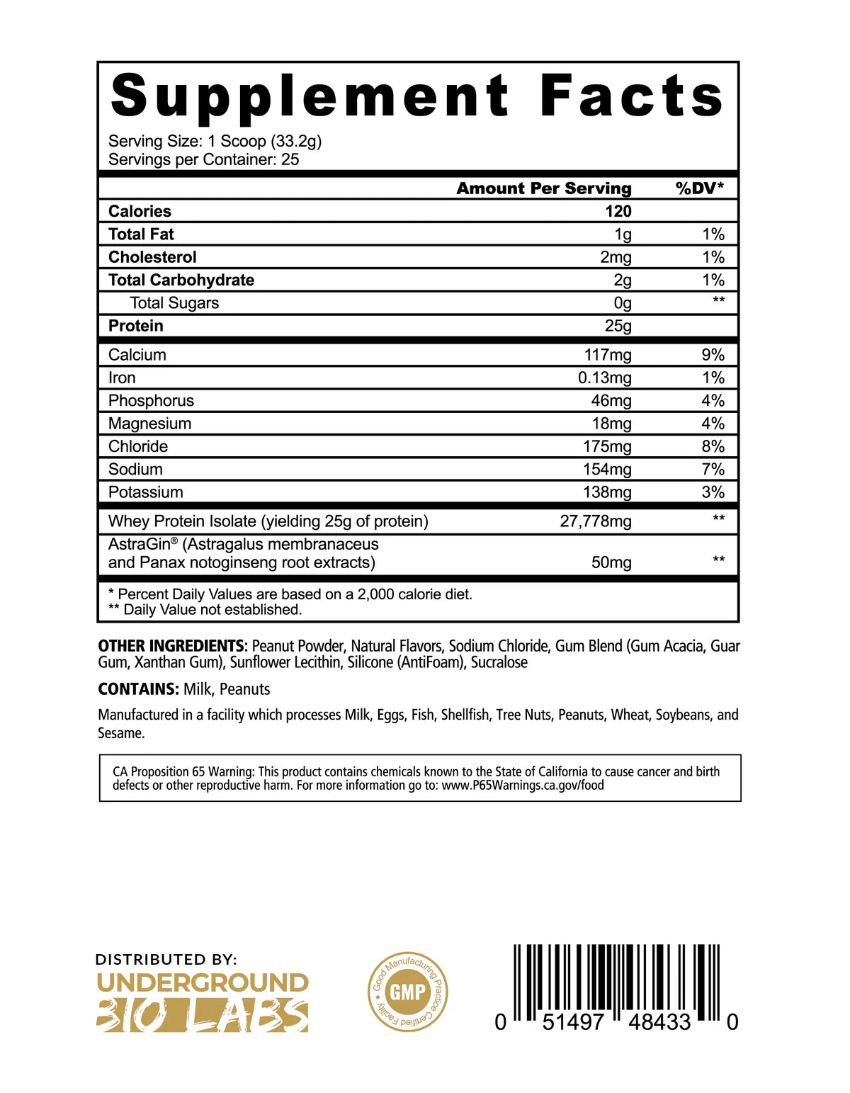 Panda Fuel-Iso Protein Peanut Butter Cookie