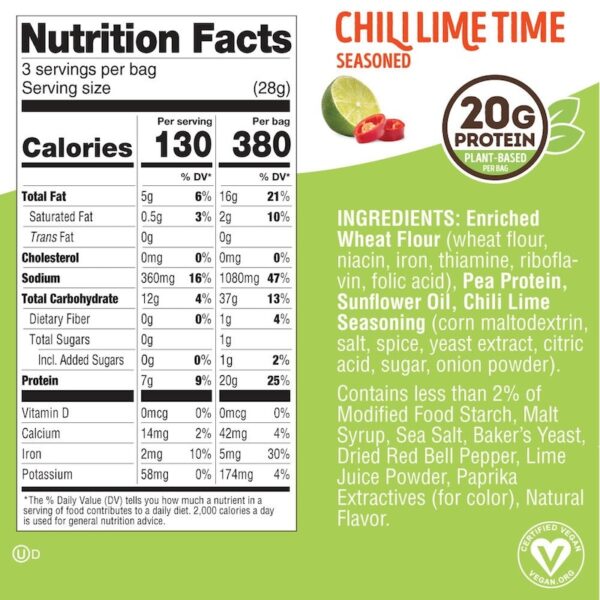 Lenny & Larry Fitzels Chili Lime TIme