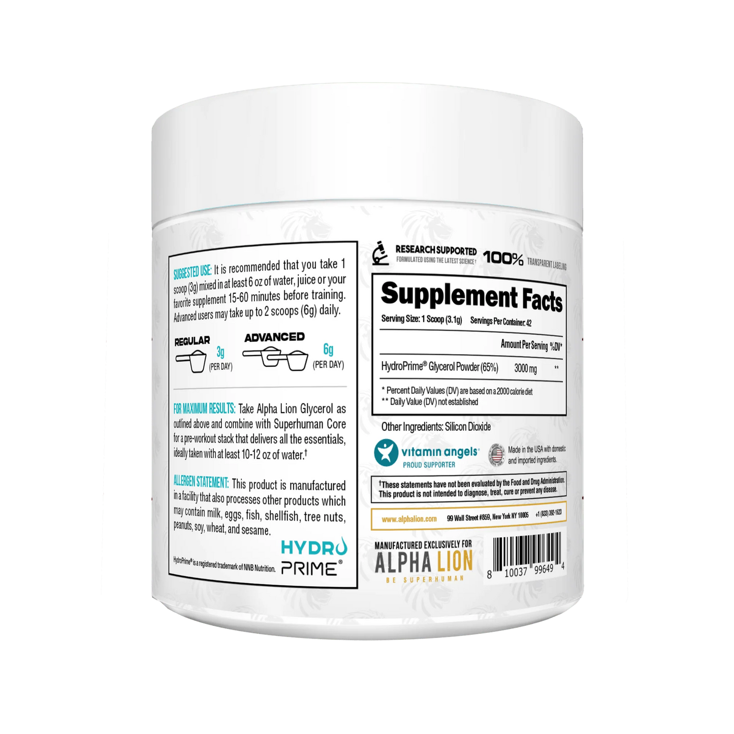 Alpha Lion Glycerol
