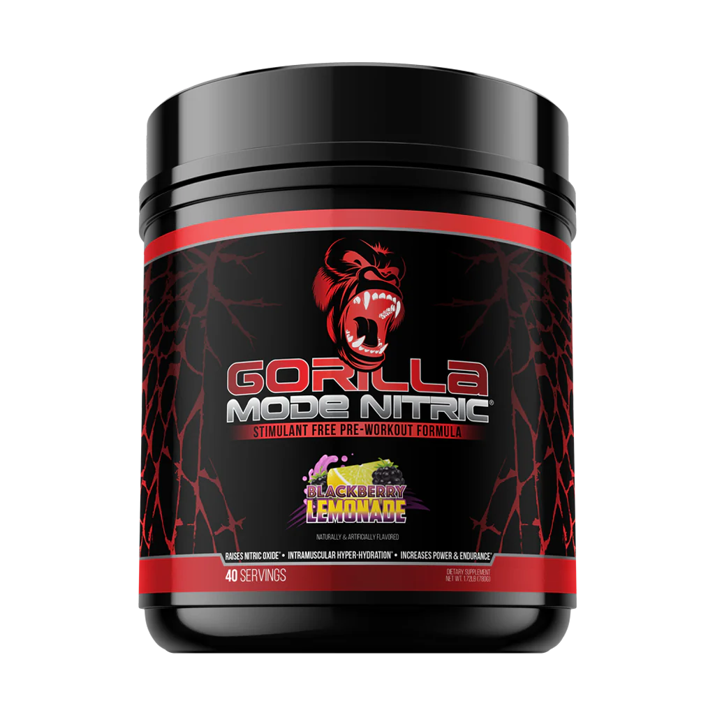 Gorilla Mode Nitric Blackberry lemonade