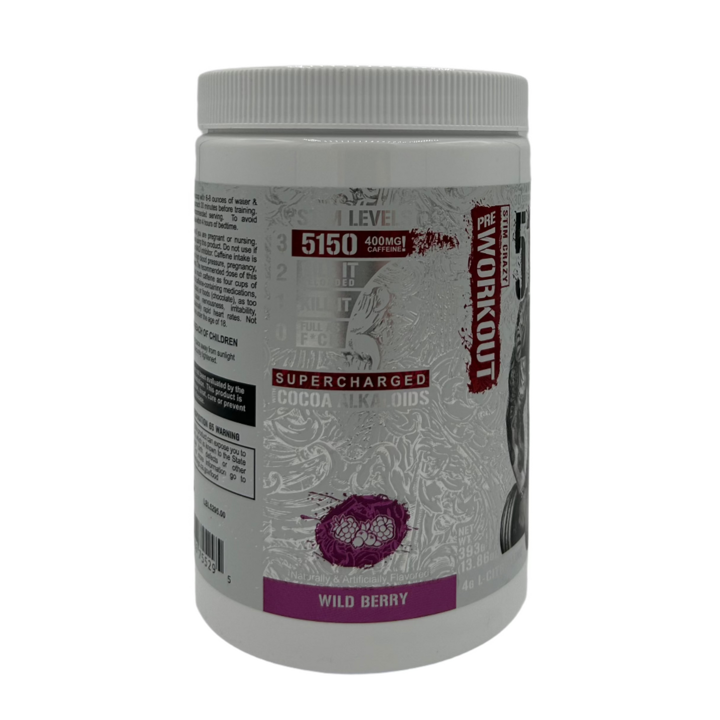 5% 5150 Pre Workout Tropical Rage
