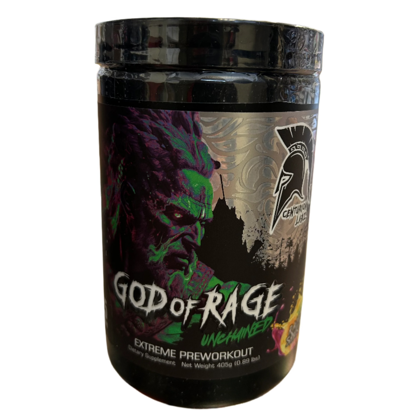 Centurion Labs Pre Workout God of Rage Rainbow Sherbet