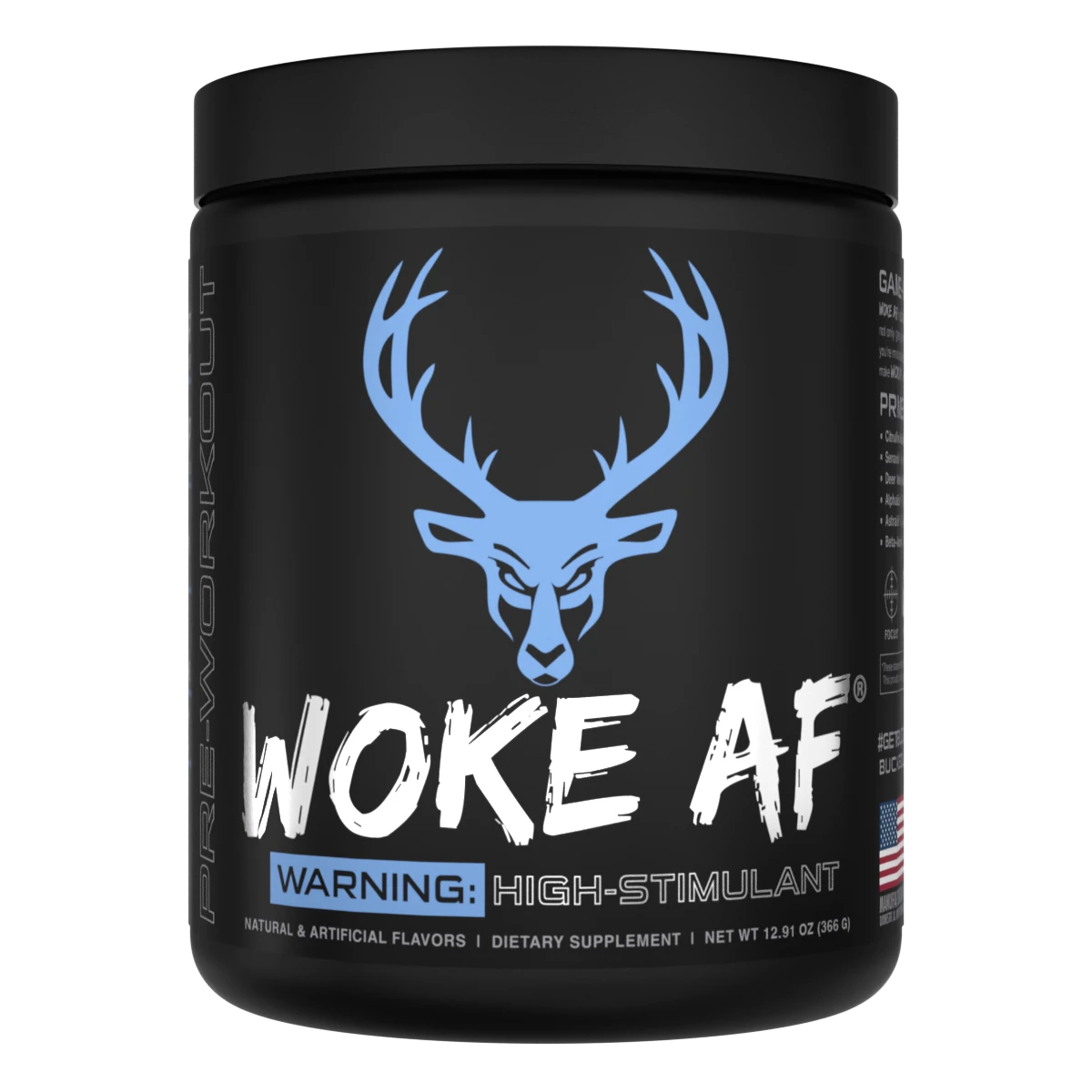 Woke AF Pre-Workout Blue Raz