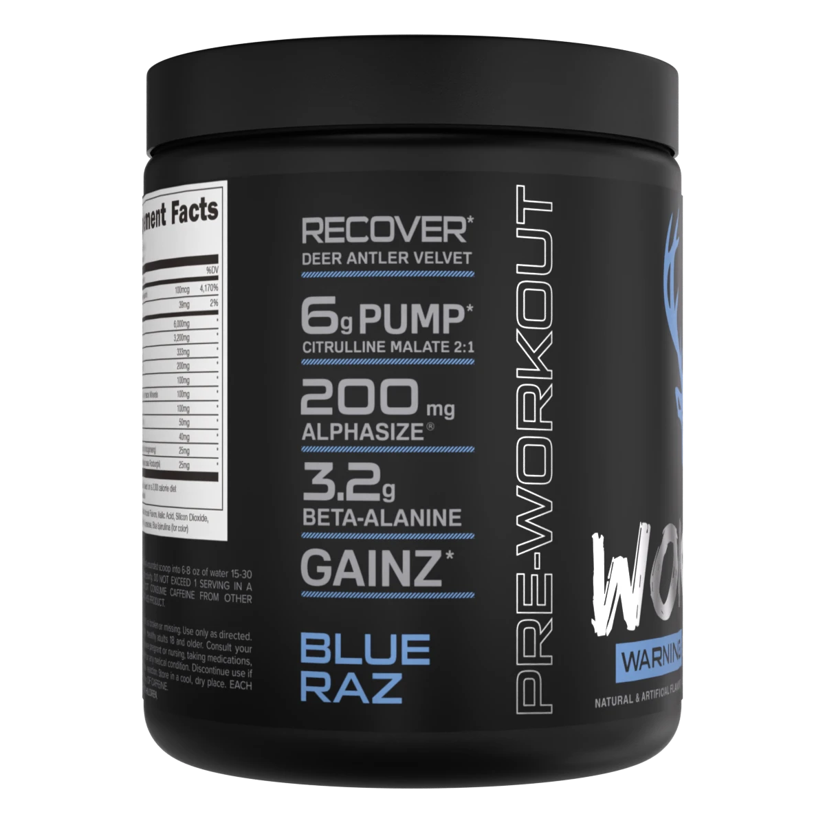 Woke AF Pre-Workout Blue Raz