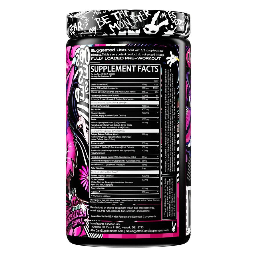 AFTERDARK Void Pre Sour Watermelon