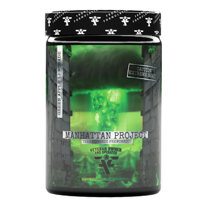 Frontline Formulations Manhattan Project Thermo Pre Green Apple Lemonade