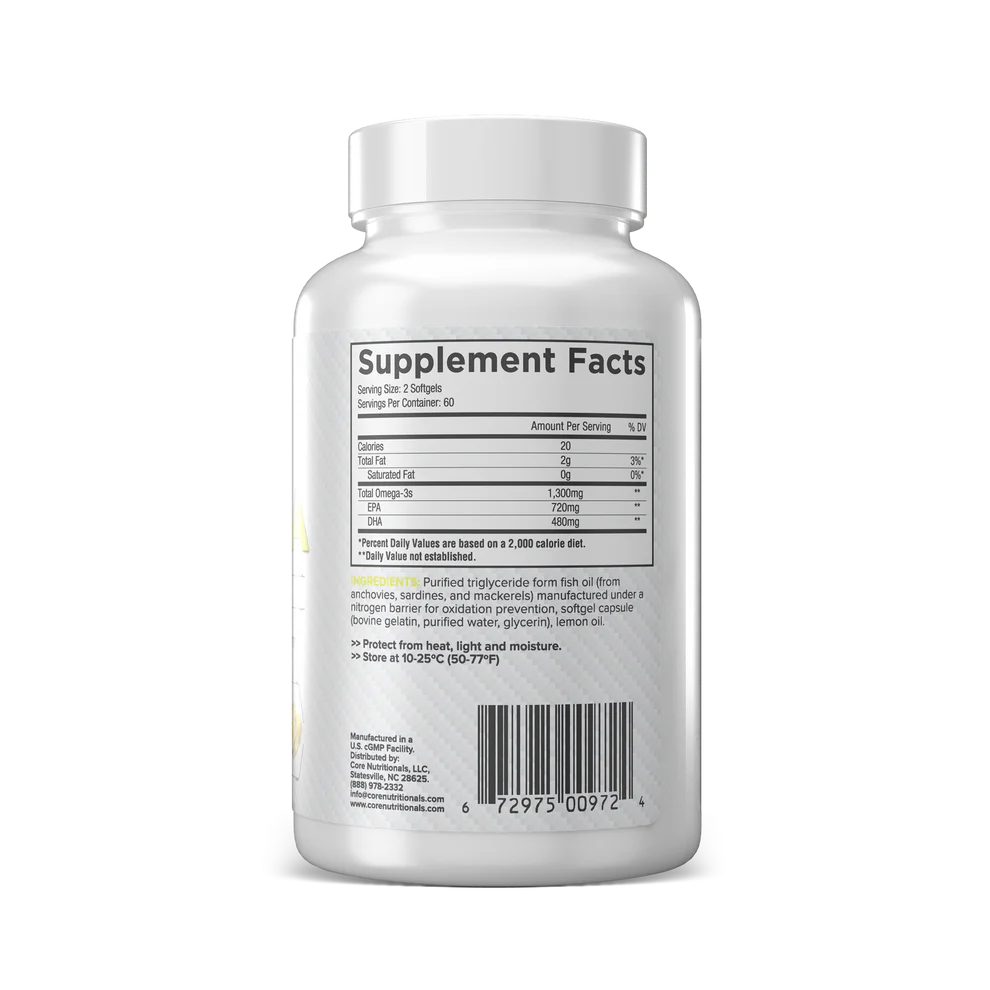 Core Nutritionals Omega 120ct