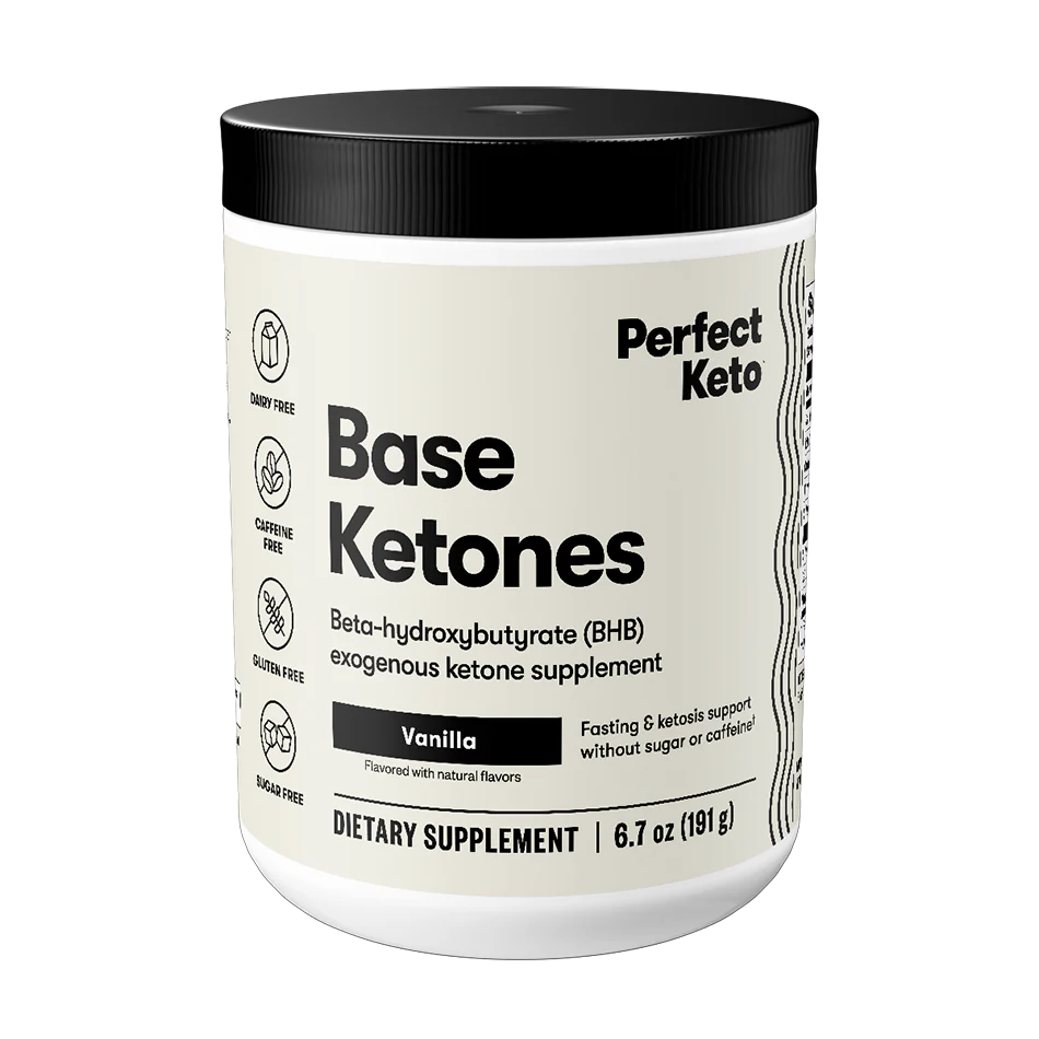 Perfect Keto Base Ketones Vanilla 15svg