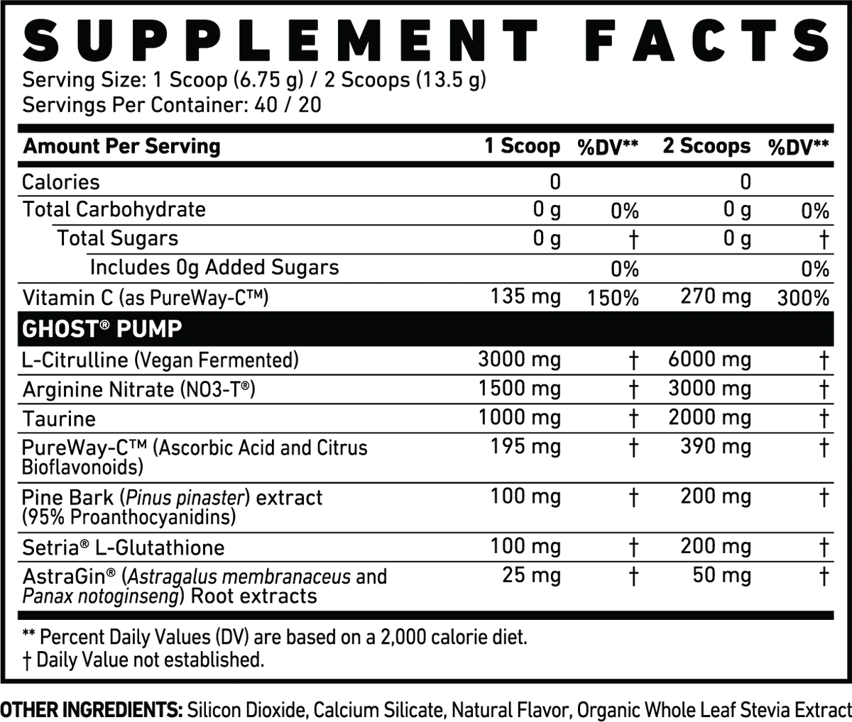 Ghost Pump Natty