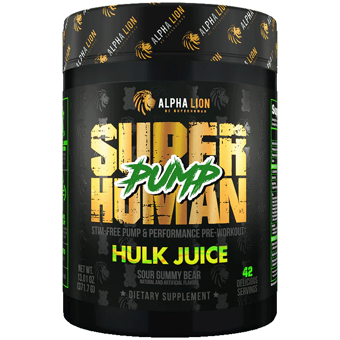Alpha Lion Super Human Pump Hulk Juice