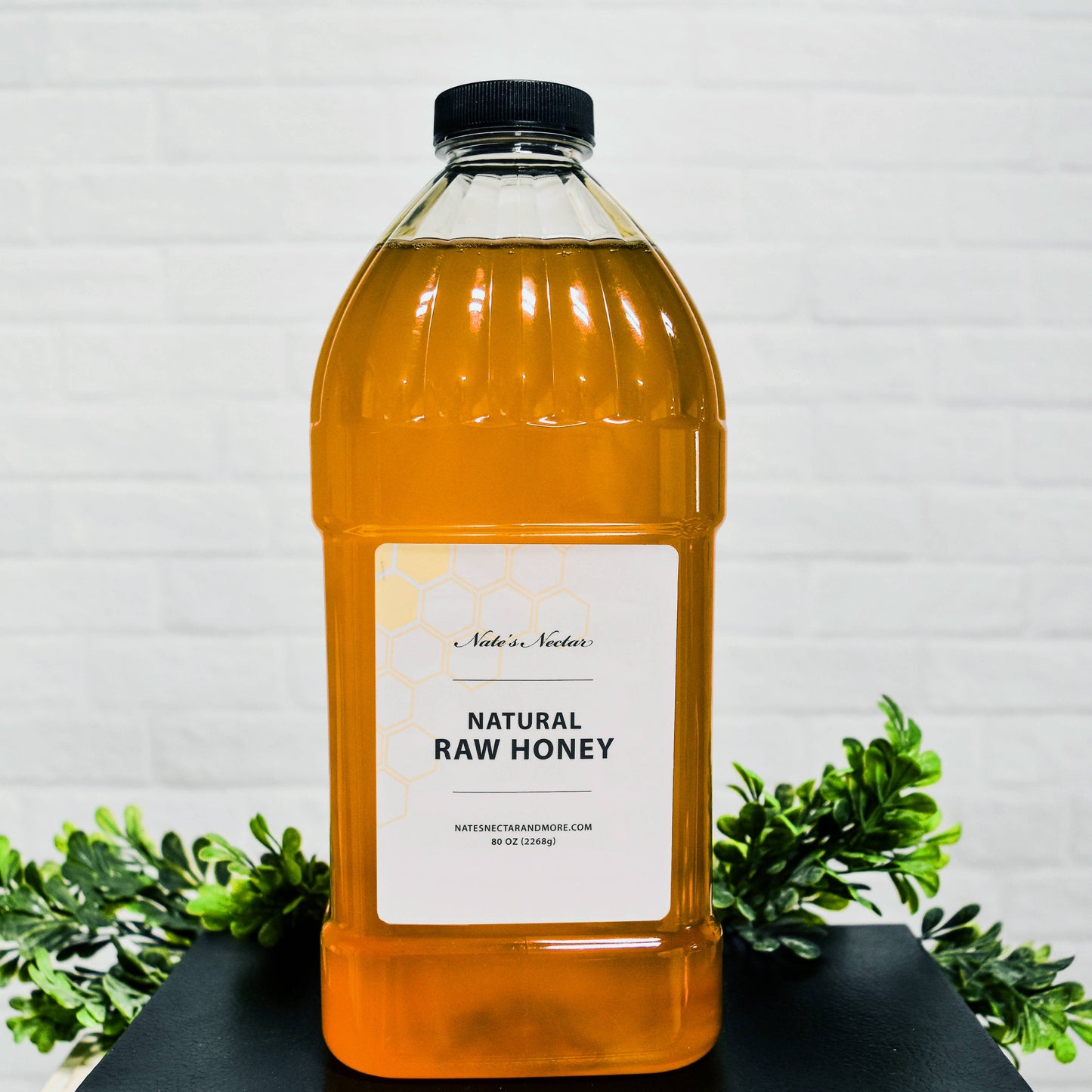 Natural Raw Honey, 5lb Jug