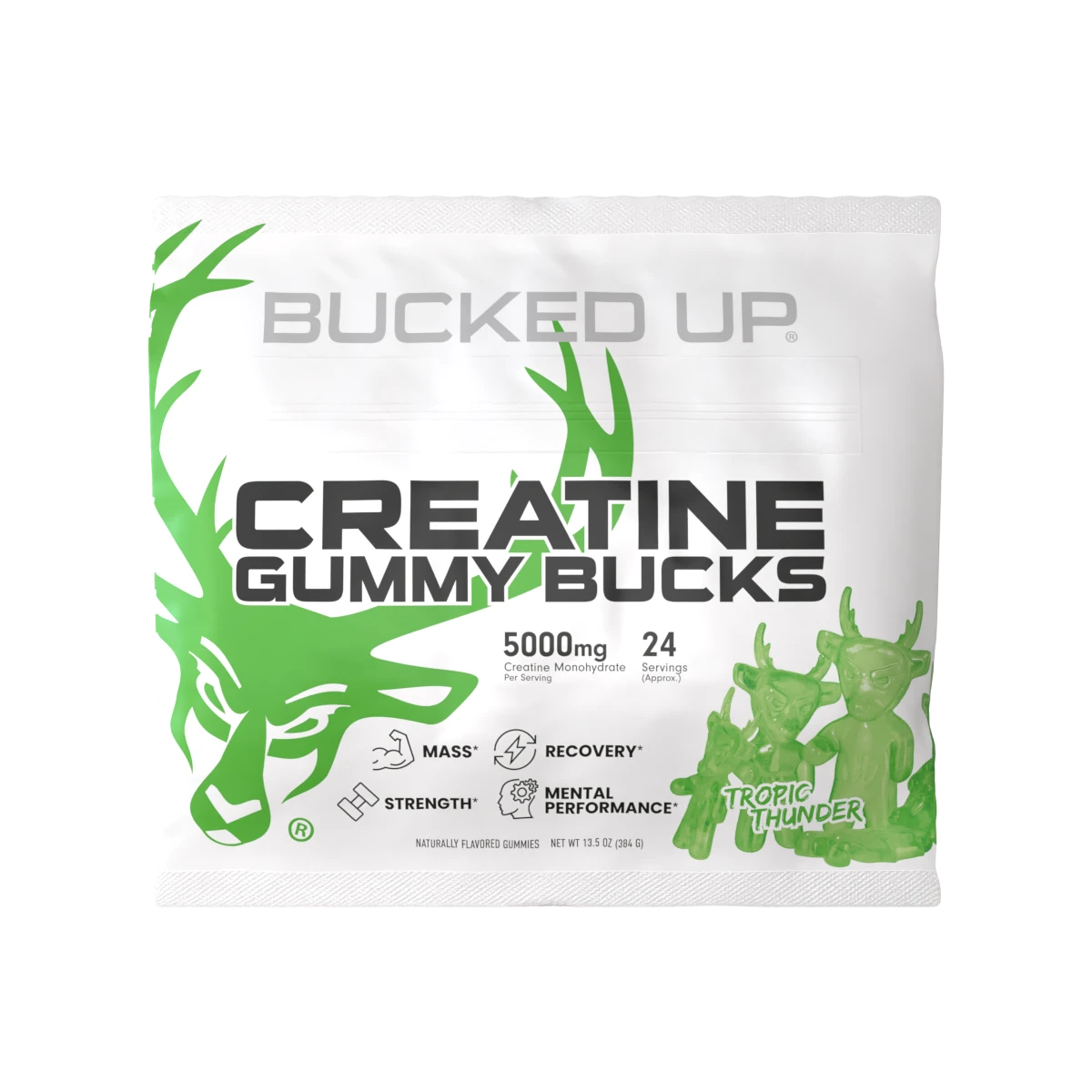 Bucked Up Creatine Gummy Tropic Thunder