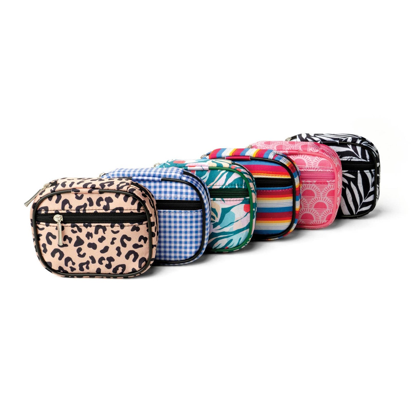 Wellness Keeper Zippered Pill & Vitamin Case Open Stock: Bayou