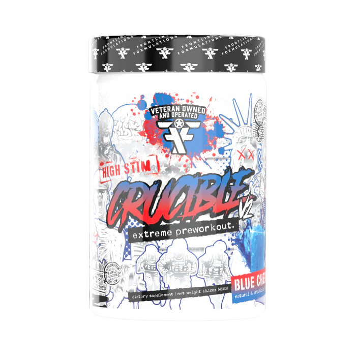 Frontline Formulations CrucibleV2 Extreme Pre Workout Blue Cherry