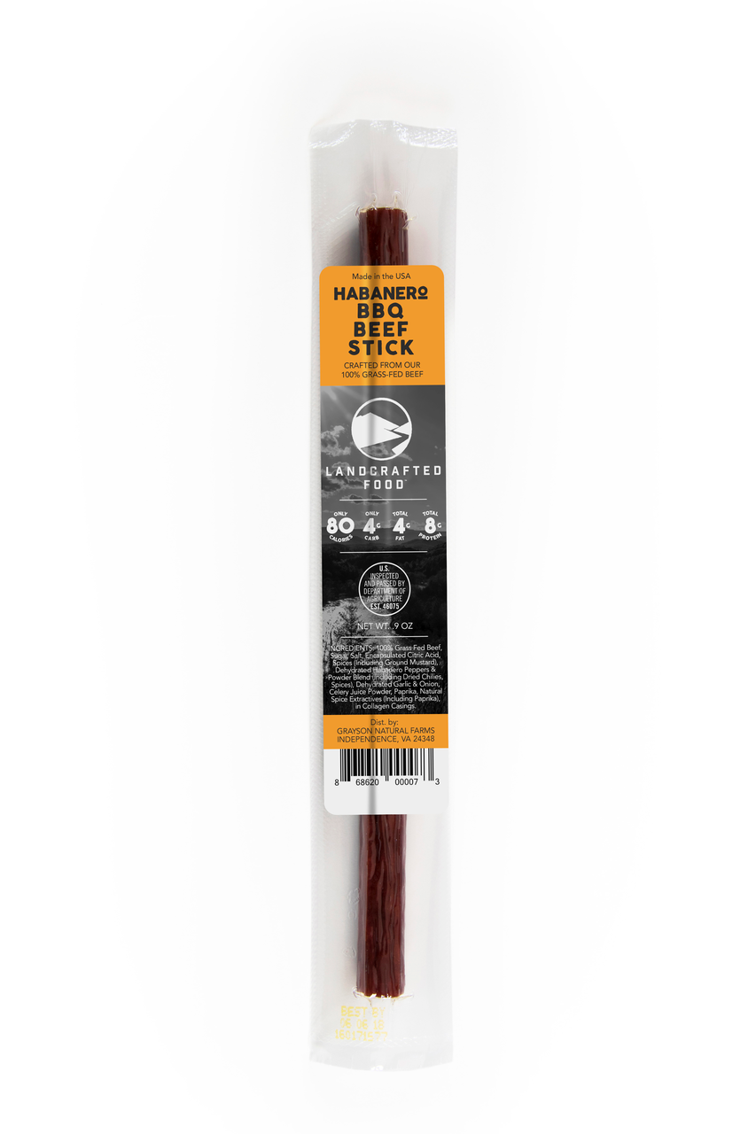 Landcrafted Food Habanero BBQ Meat Stick