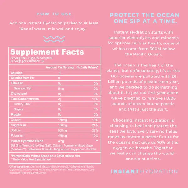 Premium Electrolyte Drink Mix: Cotton Candy