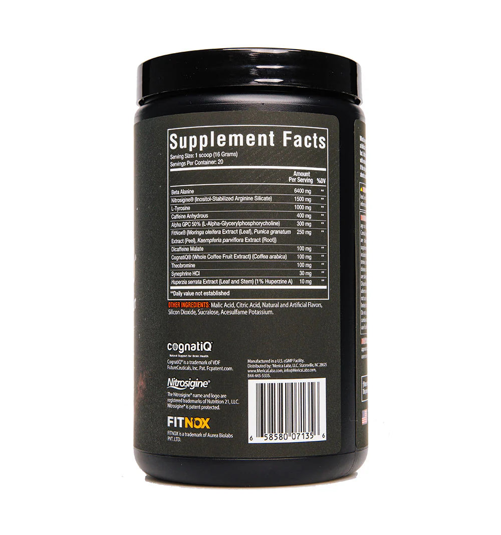 Merica Labz Pre Workout F Bomb Fruit Cocktail