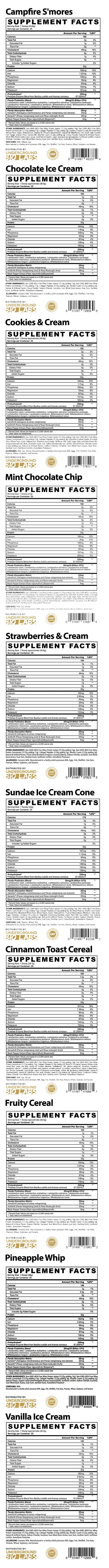 Panda Fuel Premium Protein Ice Cream Sundae Cone