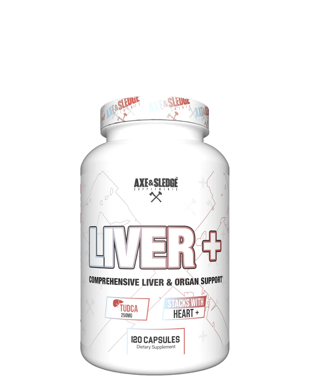 Axe & Sledge Liver+ 120ct