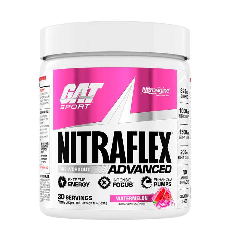 GAT SPORT Nitraflex Advanced Pre Workout Watermelon