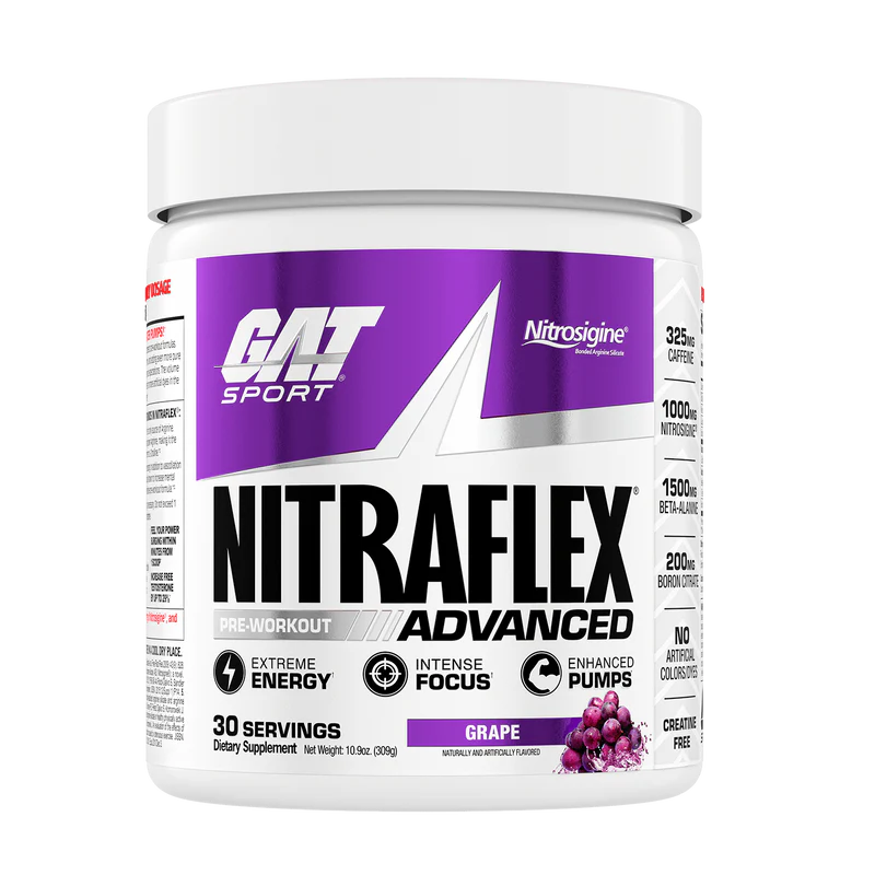 GAT SPORT Nitraflex Advanced Pre Workout Grape