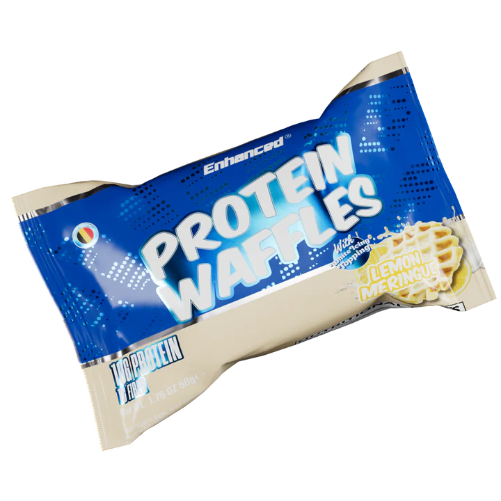 Enhanced Protein Waffles Lemon Meringue
