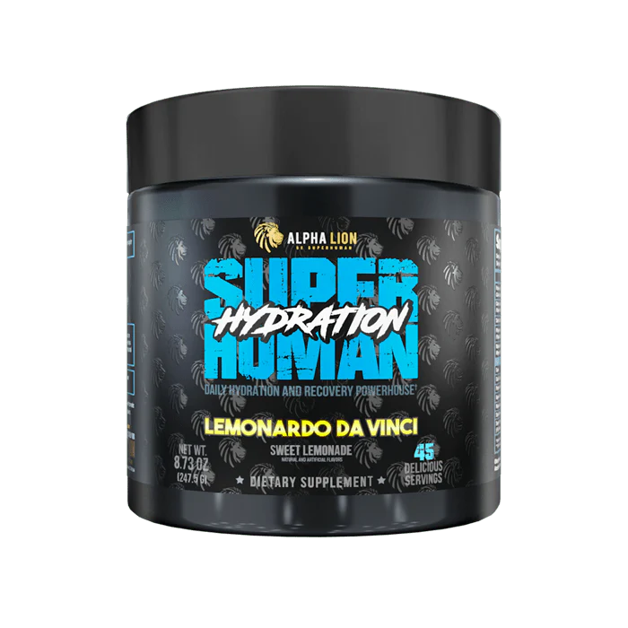 Alpha Lion Super Human Hydration Lemonardo Da Vinci