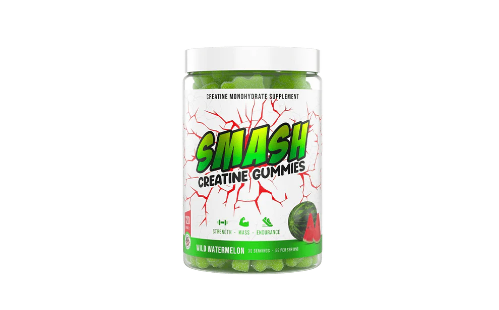 SMASH creatine gummies Wild Watermelon
