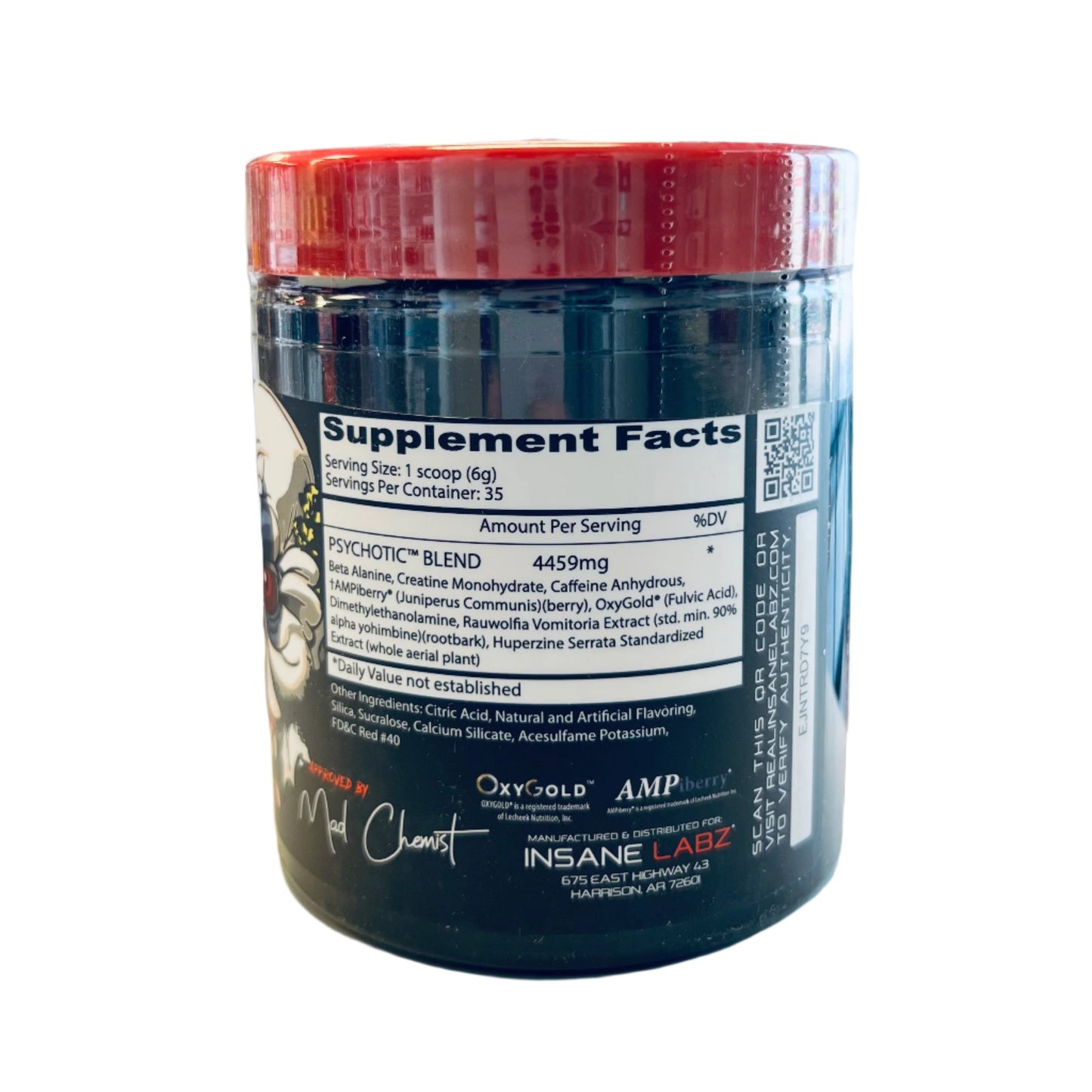 Insane Labz Psychotic Pre Workout Cotton Candy